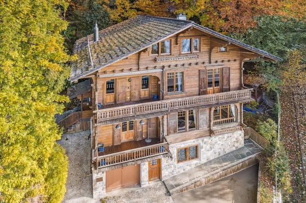 Unique, authentique Chalet, caractère incontestable et vue imprenable 3