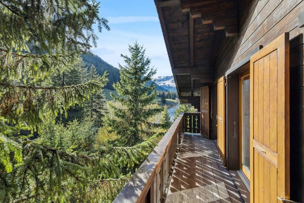 Chalet chaleureux avec sauna, vue et terrasse - Portes du Soleil 12