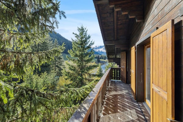 Chalet chaleureux avec sauna, vue et terrasse - Portes du Soleil 12