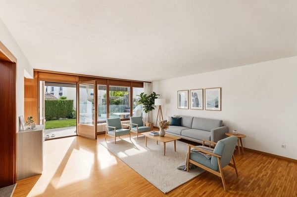 Spacieux appartement de 4,5 pièces en rez-de-jardin 1