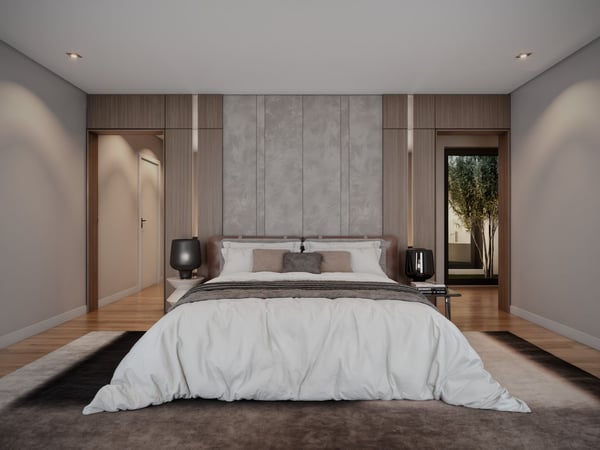 Une vue  couper le souffle, villa individuelle sur plans. 5