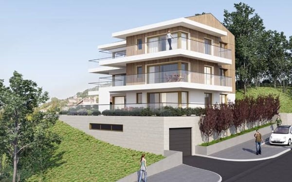 Magnifique appartement neuf de 4.5 pièces en rez-de-jardin 1