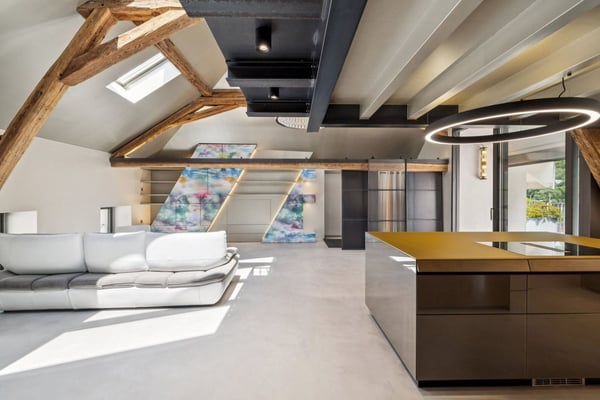 Charme et modernité sous combles au coeur de Martigny 5