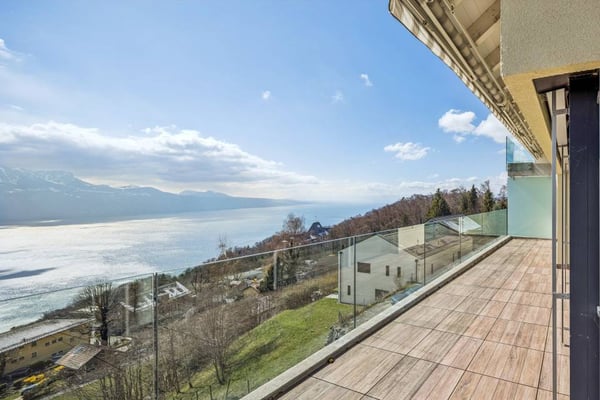 Magnifique vue et calme absolu pour ce 3.5 pièces 4