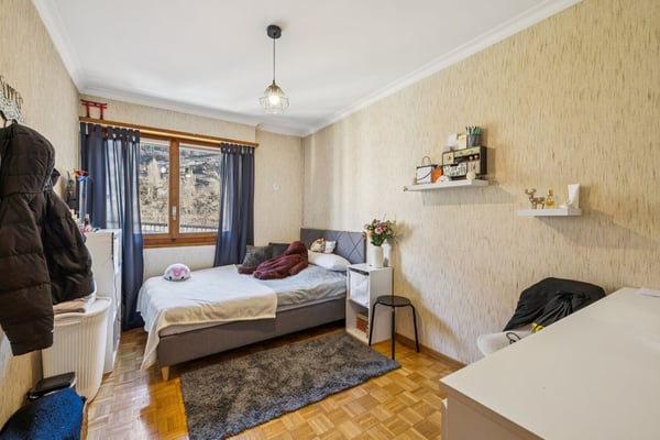Appartement centre village, très bien entretenu, actuellement loué 7