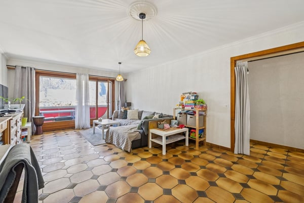 Appartement centre village, très bien entretenu, actuellement loué 2