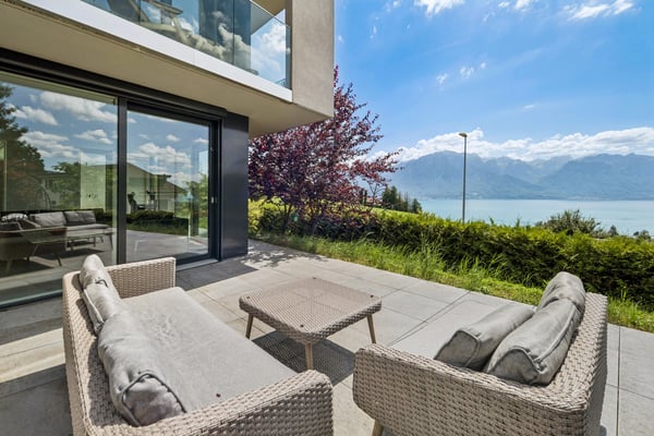 Vue panoramique pour cette villa contemporaine 3