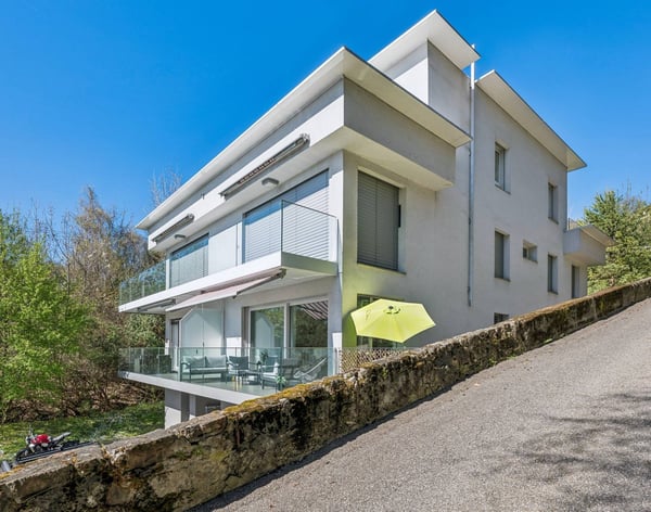 Duplex en attique contemporain avec vue sur le lac 13