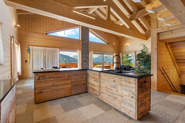 Un chalet d'exception entre ciel et montagne