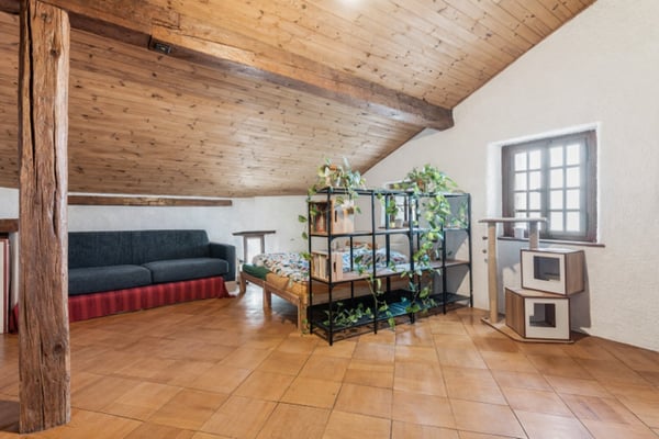 Maison villageoise de caractère balcon en toiture avec très belle vue 9