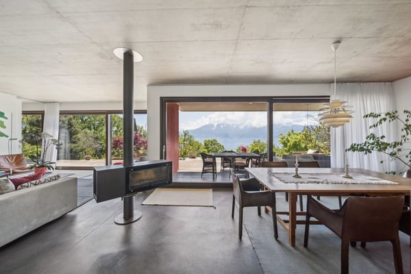 Unique - Design contemporain entre ciel et lac 12