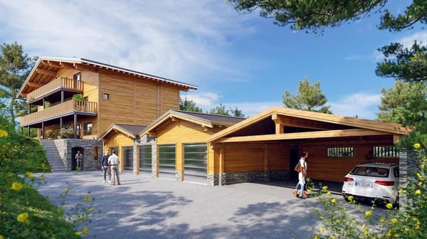 Appartement neuf avec vue imprenable sur la vallée du Rhône 9