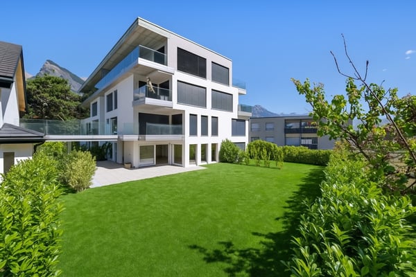 Appartement neuf de 2.5 pièces avec grand jardin et terrasses 6
