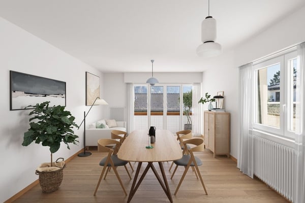 Villa individuelle 3.5 pièces à rafraîchir, beau potentiel ! 1