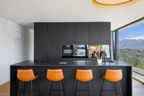 Villa de standing en dominance sur la plaine. 5