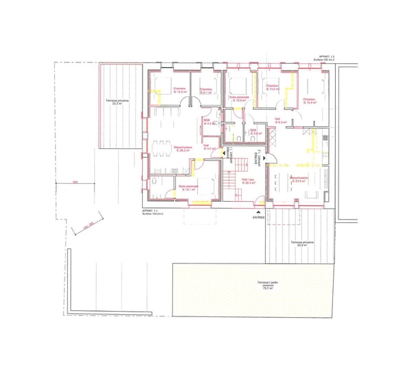 Avant-projet - Immeuble avec potentiel de développement à Charrat 7