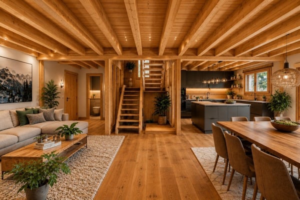 Élégant chalet en construction avec finitions sur mesure à Evolène 3