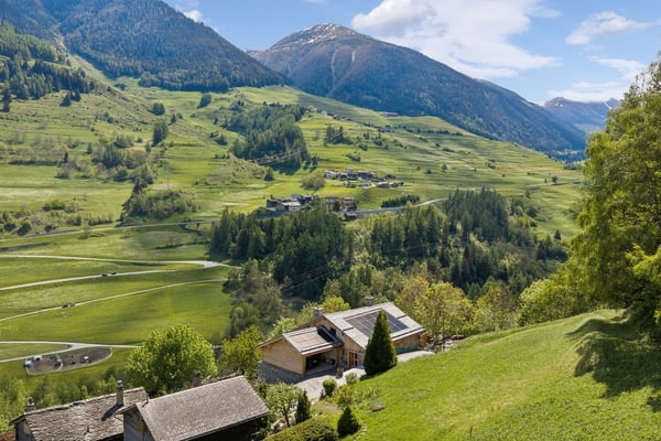 Charmant hameau de la commune de Liddes, bénéficie d'un cadre paisible