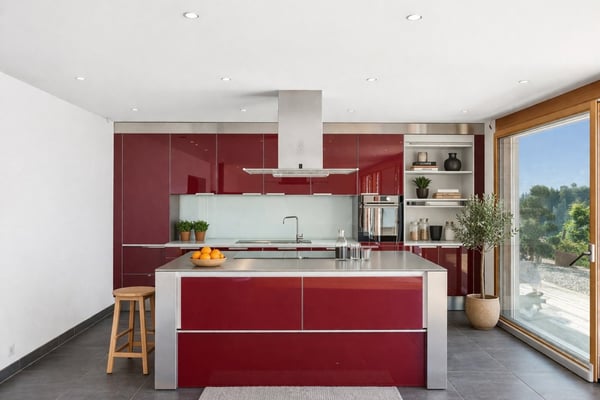 Villa avec annexe indépendante en dominance sur la plaine. 4