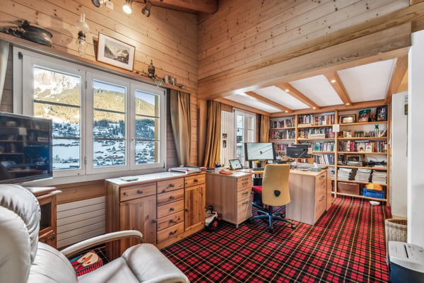 Magnifique chalet d'exception avec vue panoramique sur les montagnes 6