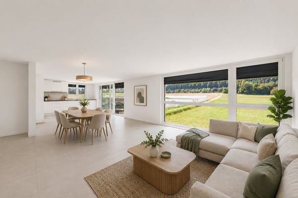 4.5-Zimmer-Wohnung mit Balkon und Blick ins Grüne 1