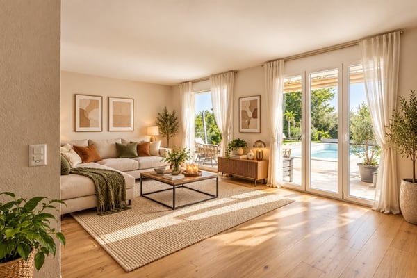 Maison mitoyenne avec piscine et studio indépendant 7