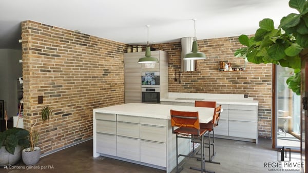 Maison individuelle meublée avec piscine extérieure 3