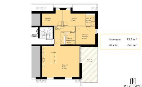 LE PRIVILEGE DE VIVRE DANS DU NEUF! Séduisant attique avec vue dégagée 11