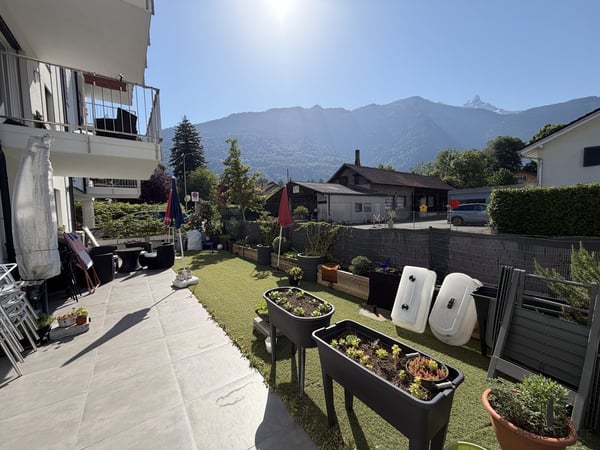 Bel appartement de 3 pièces avec terrasse 10
