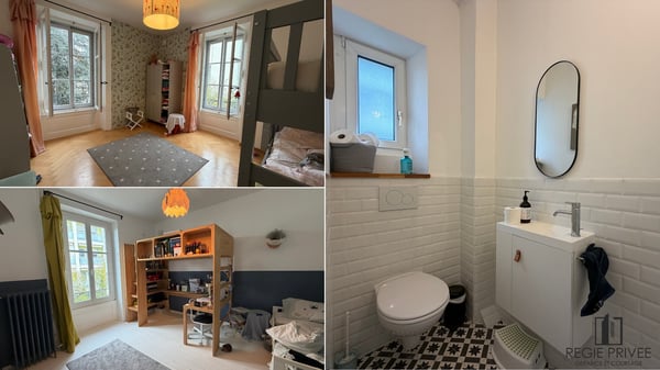 Magnifique triplex meublé avec grand jardin au centre de Lausanne 12