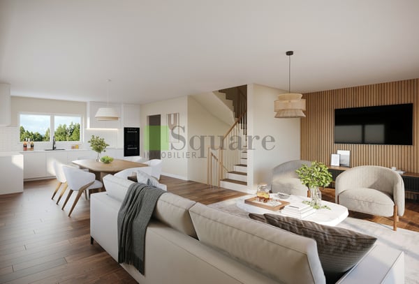 Les villas de Calamin - magnifique projet de 3 villas mitoyennes 1