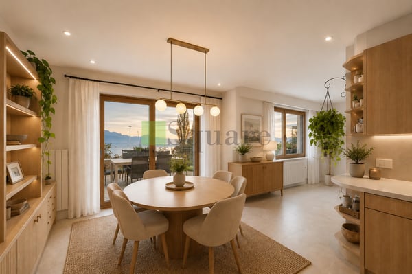 Magnifique appartement en duplex de 6 pièces avec sublime vue 4
