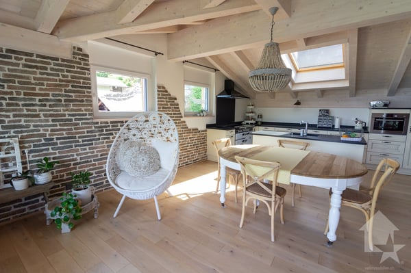 Magnifique attique en duplex de 4,5 pces d'une surface de 118m2 hab 1