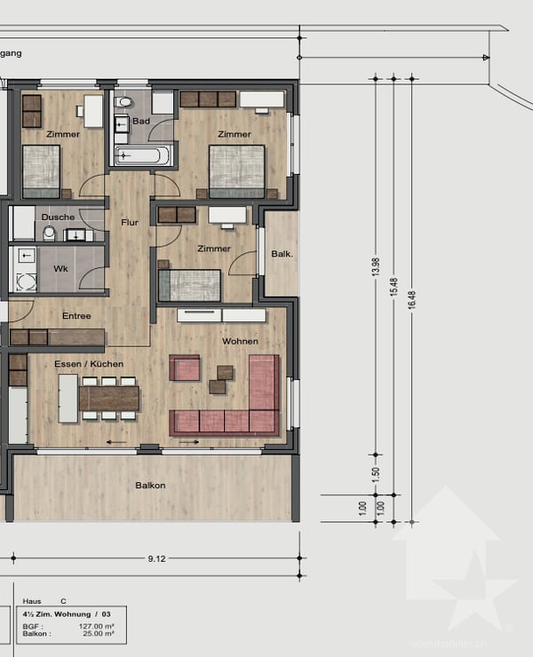 Nouveaux appartements résidentiels de 1.5 pièces 10