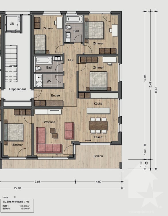Nouveaux appartements résidentiels de 1.5 pièces 11