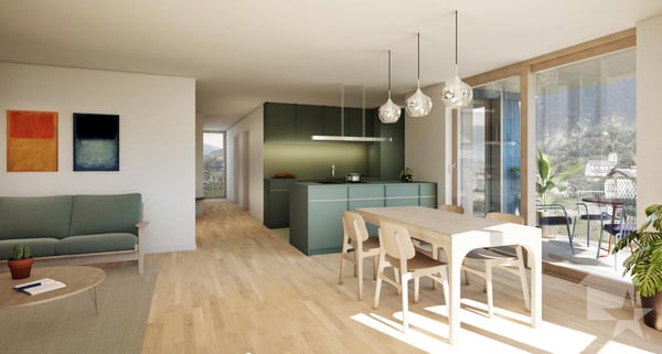 Appartements de luxe de 4,5 pièces en pleine nature 2