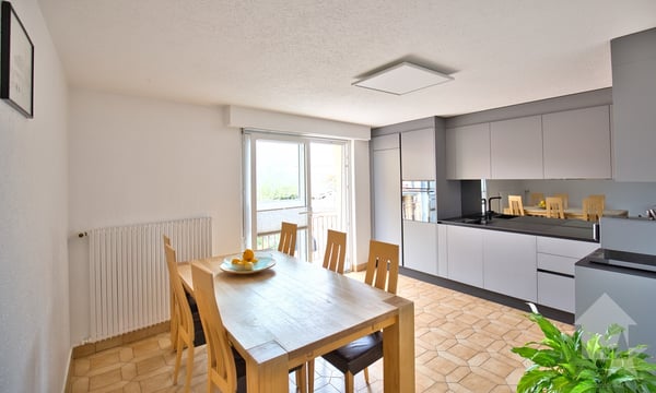 Appartement 4.5 pièces avec garage + place de parc, petite PPE 2 appts 6