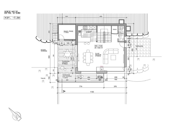 Magnifique terrain à bâtir en zone extension village 7