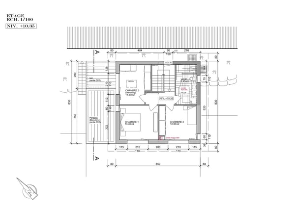 Magnifique terrain à bâtir en zone extension village 8