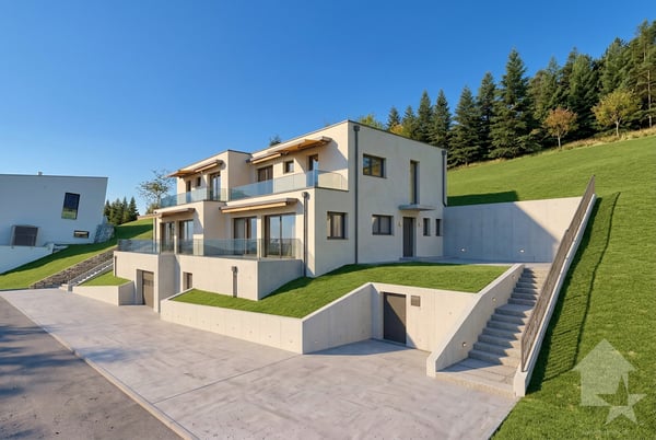 Promotion de 2 villas mitoyennes de 4.5 pces au calme, vue panoramique 2
