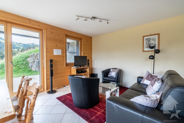 Champoussin, appartement meublé de 2.5 pces avec terrasse 3