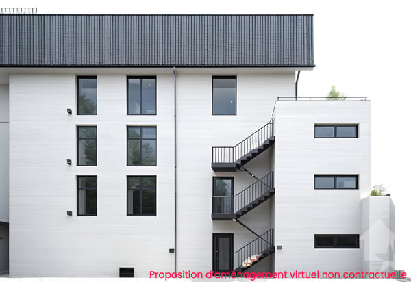 Projet de construction de 4 appartements avec permis en force 1
