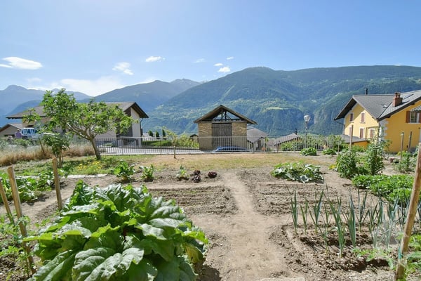 Appartement de 4.5 pièces avec une grange, un jardin + 2 grandes caves 10