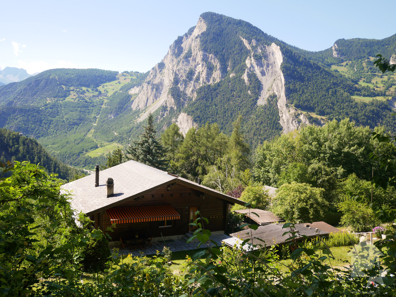 Immobilie in Chamoille - Magnifique bien à 15 minutes du Châble, au calme, avec vue imprenable - Bild 1