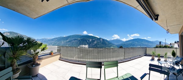 Superbe 4.5p, grande terrasse, vue et ensoleillement top, calme 2