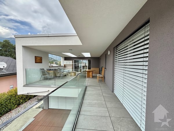 Magnifique appartement avec vue dégagée sur les Alpes 12