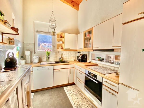 Spacieux attique au calme, parking, terrasse de 105 m2 et vue ! 11