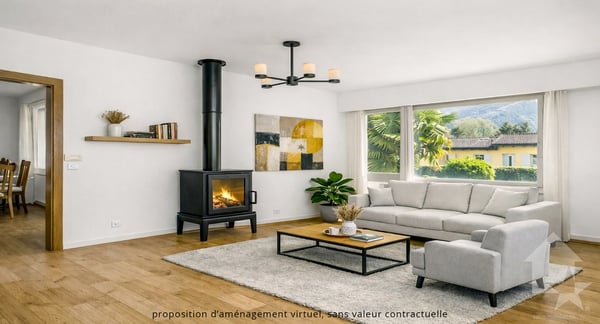 Charmante villa de 6.5 pcs avec magnifique jardin, situation idéale et calme 12