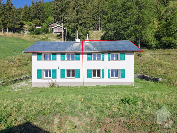 Maison mitoyenne refaite à neuf : calme, vue et ensoleillée 2