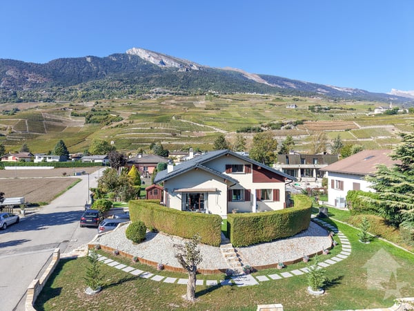 Villa villageoise 7.5 pièces rénovée avec grand jardin et terrasses